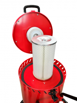 Пескоструйная установка GTM TRSB28 со встроенным пылесосом 1.2 кВт бак 106 л в Украине