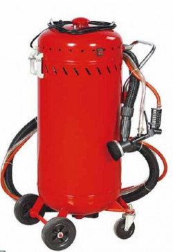 Пескоструйная установка GTM TRSB28 со встроенным пылесосом 1.2 кВт бак 106 л не дорого