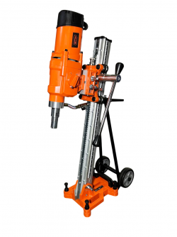 Бурильная установка BMK-300/2AC 4,9 кВт 375/590об/мин  со стойкой и наклоном 45&deg;