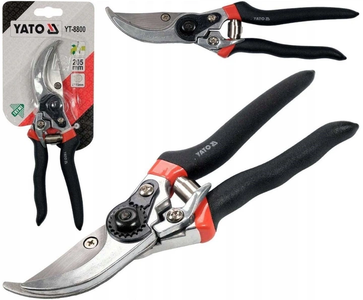 Секатор садовий 205 мм YATO YT-8800