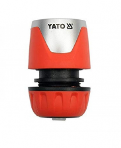 Коннектор с аквастопом Yato 1/2" 