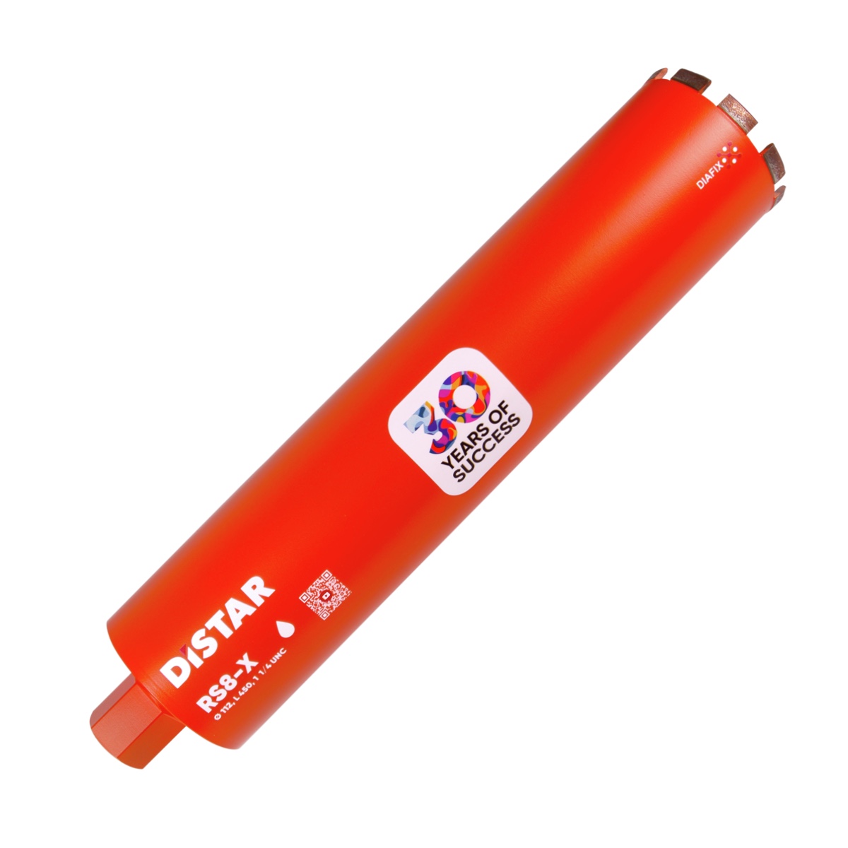 Свердло алмазне DDS-W 112x450-9x1 1/4 UNC DLD 112 RS8-X