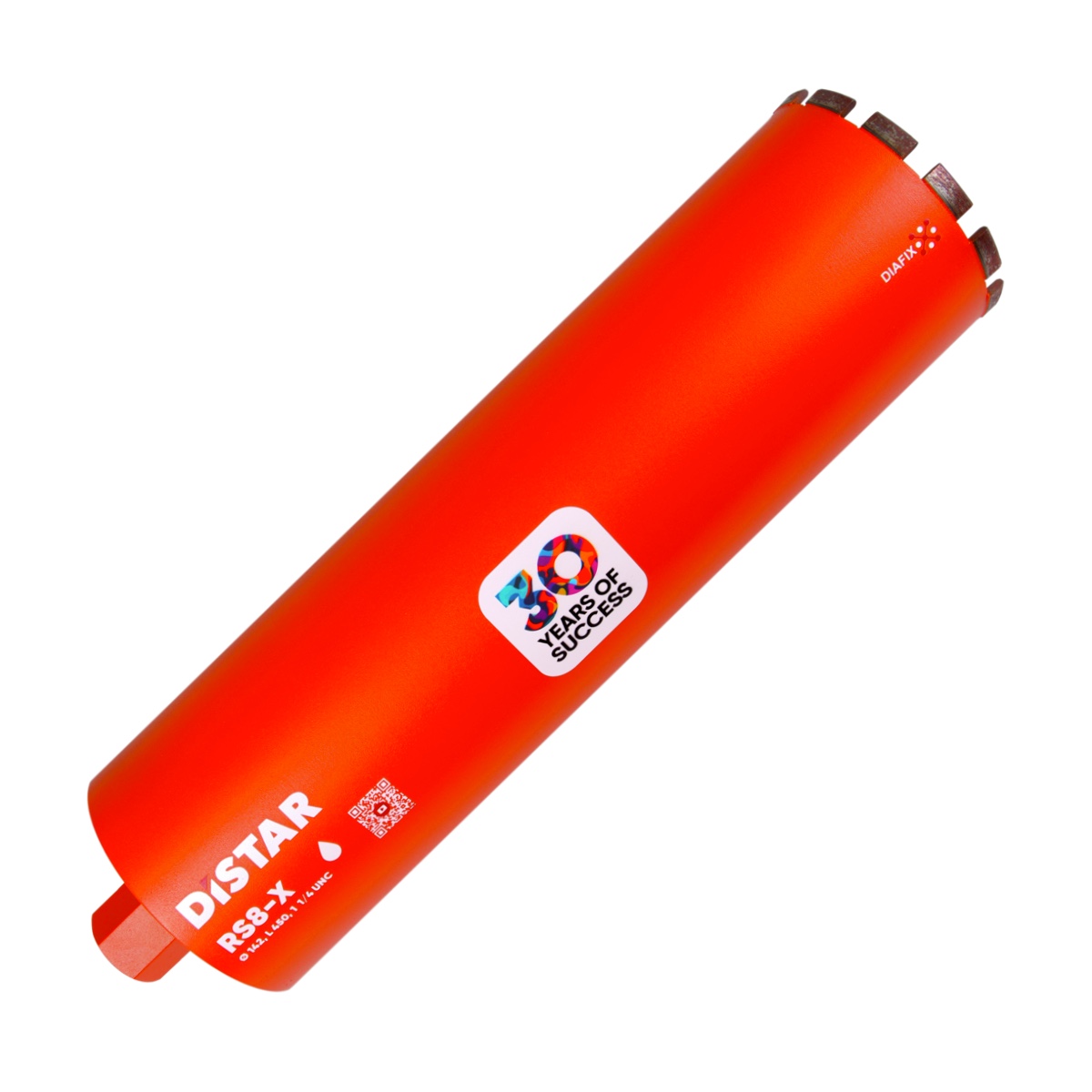 Свердло алмазне DDS-W 142x450-12x1 1/4 UNC DLD 142 RS8-X