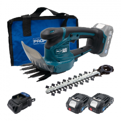 Акумуляторні ножиці-кущоріз PROFI-TEC PHT1110 POWERLine (2&times;PT2020MP (2.0 Aг), зарядний пристрій)