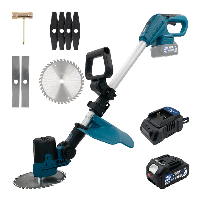 Аккумуляторный триммер PROFI-TEC PGT6020 POWERLine (1&times;PT2040MP (4.0 Ач), зарядное устройство) 