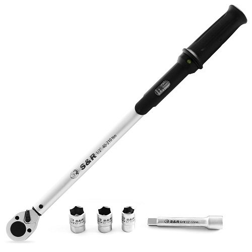 Динамометричний ключ S&amp;R 1/2 40-210 Hm