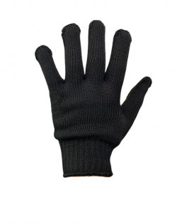 Перчатки рабочие GTM 5611 LUX, черные, ПВХ точки (XL) купить