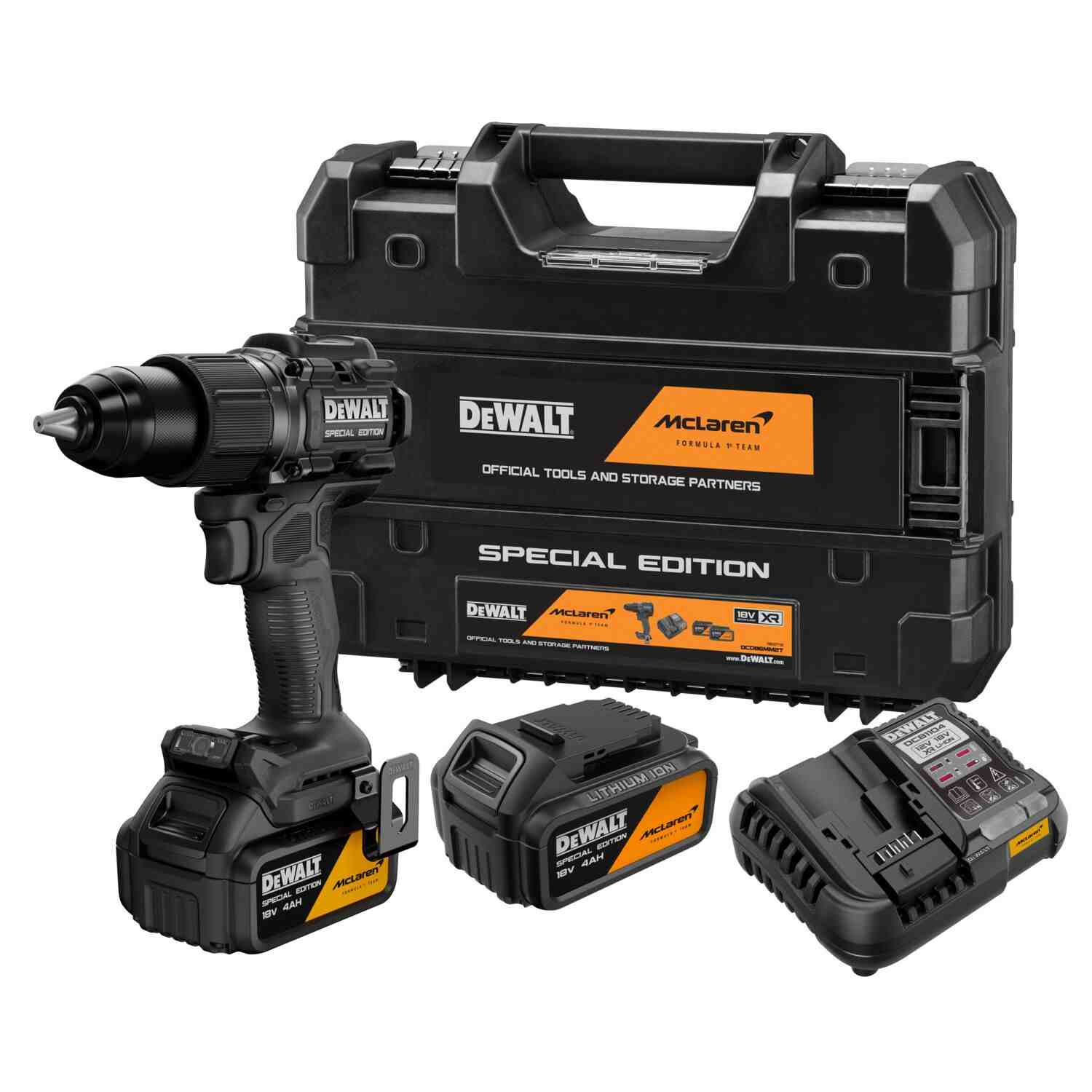Дриль-шурупокрут ударний McLaren F1 TEAM SPECIAL EDITION DeWALT DCD86MM2T