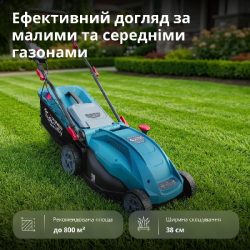 Електрична газонокосарка KS 38LM16 купити