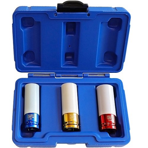 Набір торцевих головок S&amp;R 1/2, 3 шт.