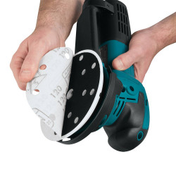 Ексцентрикова шліфувальна машина Makita BO6050J акція