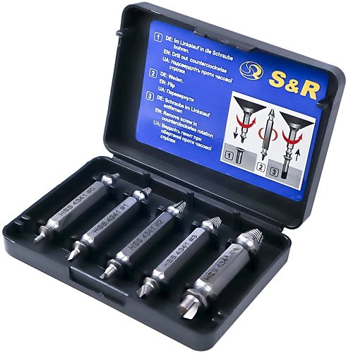 Набор экстракторов S&R Meister 5 шт