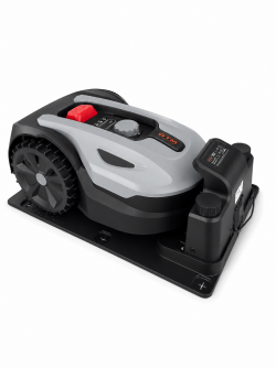 Газонокосарка-робот GTM RLM600/18W 600 кв.м із зарядною станцією та комплектом для встановлення (RLM600/18W) ціна