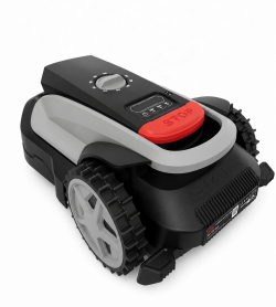 Газонокосарка-робот GTM RLM800/18V 800 кв.м із зарядною станцією та комплектом для встановлення (RLM800/18V) замовити
