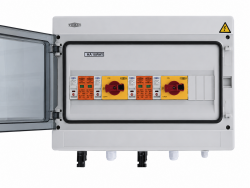 Готовый щиток защиты на 2 MPPT TOMZN TOPV18-2-2 (DC1000V/Fuse 25A) в Украине