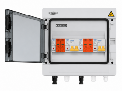 Готовый щиток защиты на 2 MPPT TOMZN TOPV12-2-2 (DC600V/Fuse 25A) купить