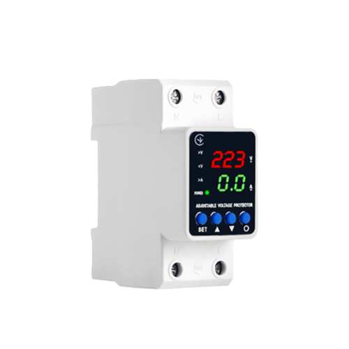 Реле контроля напряжения и тока GPS6-2P 63A SEZ