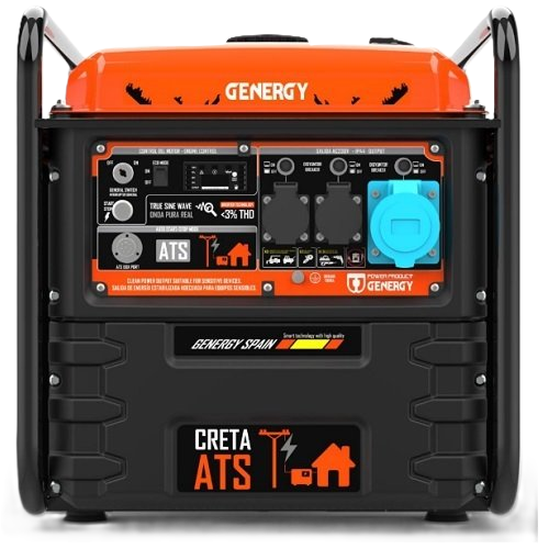 Генератор инверторный бензиновый GENERGY CRETA ATS 7,2 кВт