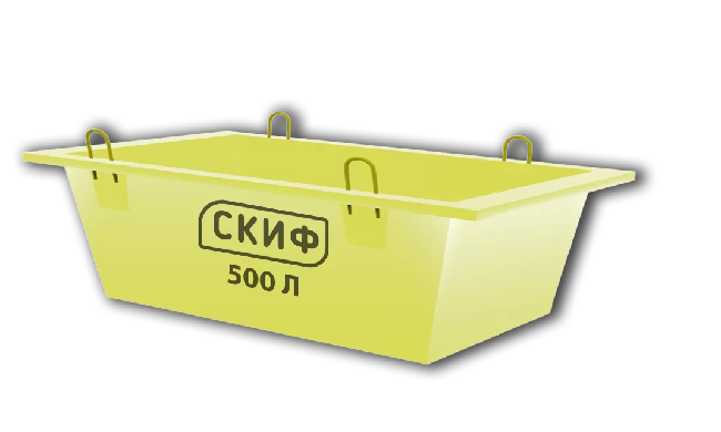 Ящик для бетону Скіф 500 л