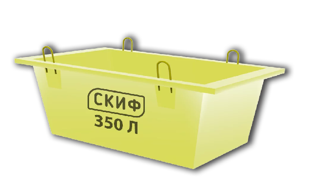 Ящик для бетону 350 л