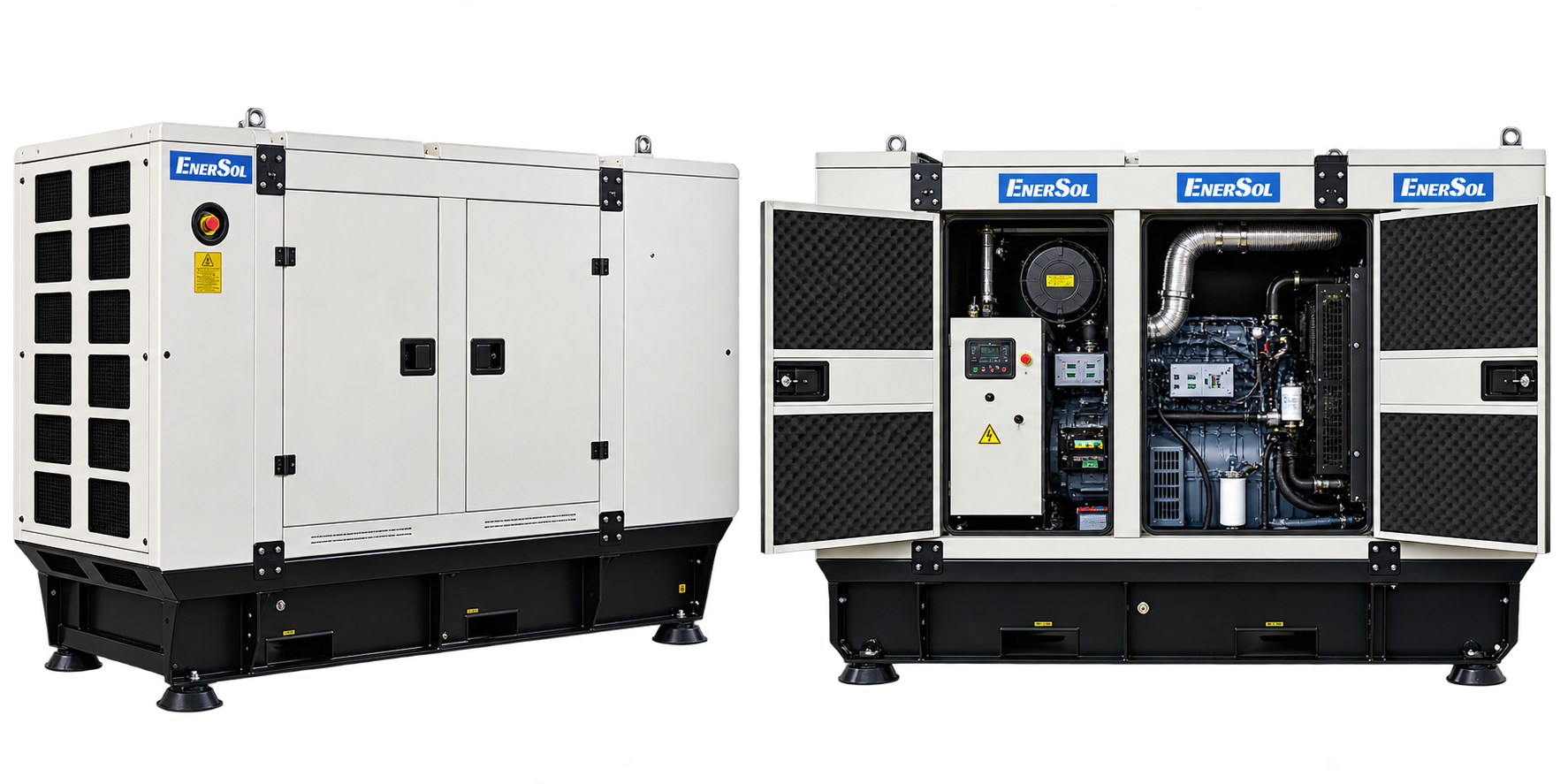 Дизельний генератор EnerSol STBS-44IB (Тип двигуна BAUDOUIN)