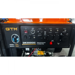 Генератор інверторний 8.5 кВт GTM DK9000Xi з електростартом (DK9000Xi) замовити