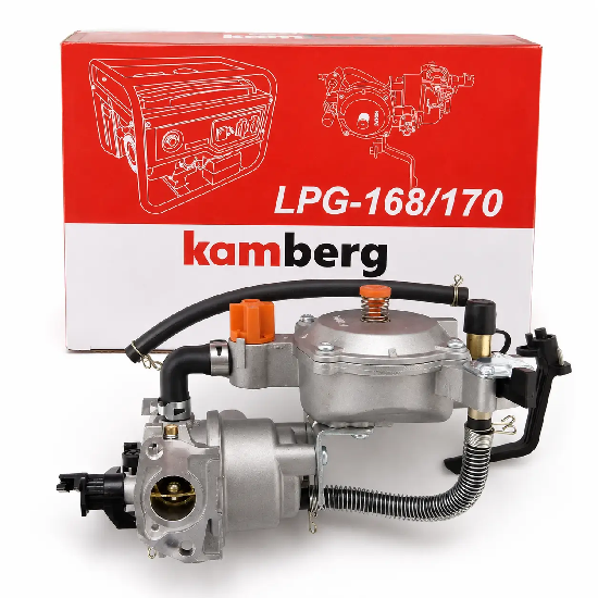Карбюратор Kamberg LPG 168/170 (без топливного крана)