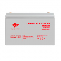 Аккумулятор гелевый LPM-GL 12V - 100 Ah купить