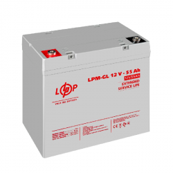 Аккумулятор гелевый LPM-GL 12V - 55 Ah купить