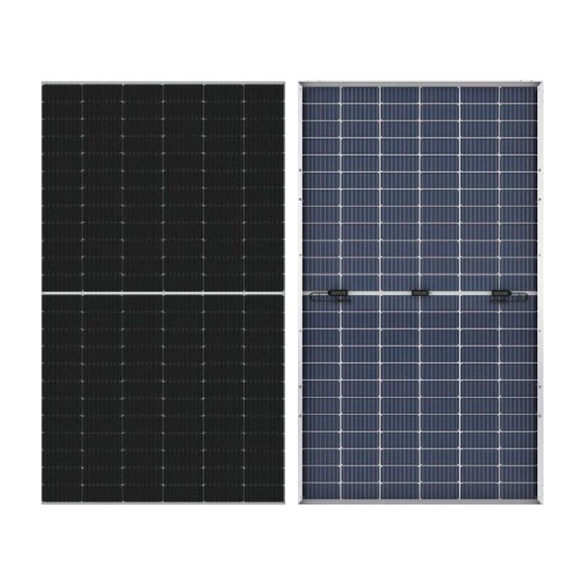 Сонячна панель LP Longi Solar Half-Cell 605W (30 профіль, Topcon N Bi-facial, монокристал, кабель 100 см)