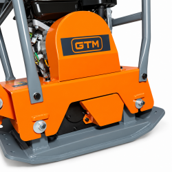Віброплита реверсивна GTM GPC125-LCR з баком, килимком та колесами (GPC125-LCR) не дорого