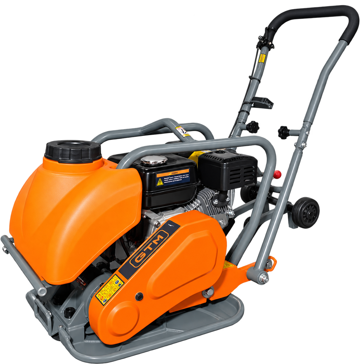 Віброплита прямохідна GTM GPC60-LC з баком, килимком та колесами (GPC60-LC)