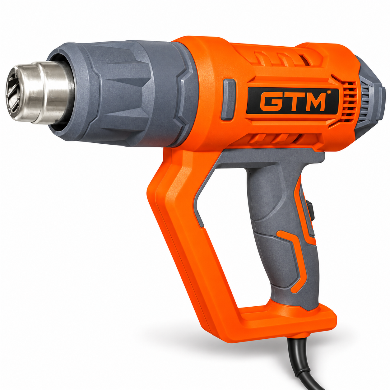 Термоповітродувка HG650/2000EV-LCD,GTM 2000Вт, 50-650С, 250/500л/хв, LCD-дисплей