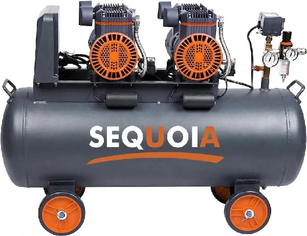 Компресор повітряний безмасляний SEQUOIA SEAC885-100-OF