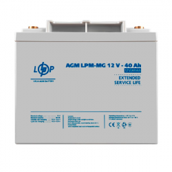 Акумулятор мультигелевий LPM-MG 12V - 40 Ah