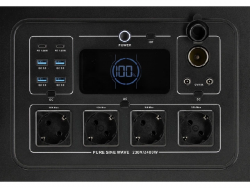 Портативная электростанция 2400Вт, 2232Вт*ч, 230В, AC, DC, USB-A, USB-C YATO YT-83095 в Украине