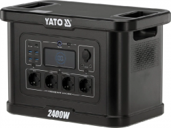 Портативная электростанция 2400Вт, 2232Вт*ч, 230В, AC, DC, USB-A, USB-C YATO YT-83095