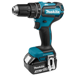 Аккумуляторная дрель-шуруповерт с ударом Makita DHP485RFJ - фото №2 Аккумуляторная дрель-шуруповерт с ударом Makita DHP485RFJ купить