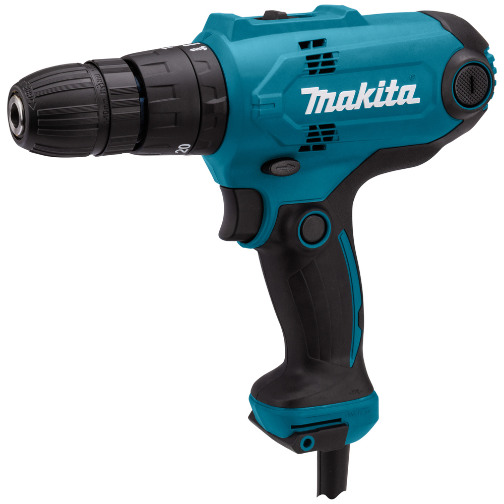 Шуруповерт сетевой Makita HP0300 ударный (320W, 10мм картон)