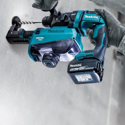 Перфоратор акумуляторний Makita DHR182ZWJ SDS-PLUS LXT із системою видалення пилу (без акумулятора) в Україні