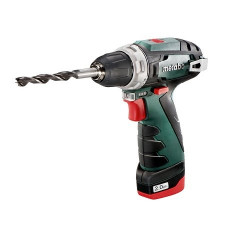 Акумуляторний дриль-шуруповерт Metabo PowerMaxx BS (12V 2x2Ah Li-Power, зарядний пристрій, сумка) купити
