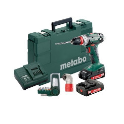 Дриль-шуруповерт акумуляторний Metabo BS 18 Quick Set