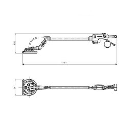 Шлифмашина по бетону Metabo LSV 5-225 купить