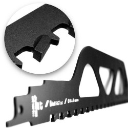 Пильное полотно для сабельной пилы S&R Meister S2243HM по газобетону, кирпичу L455мм купить