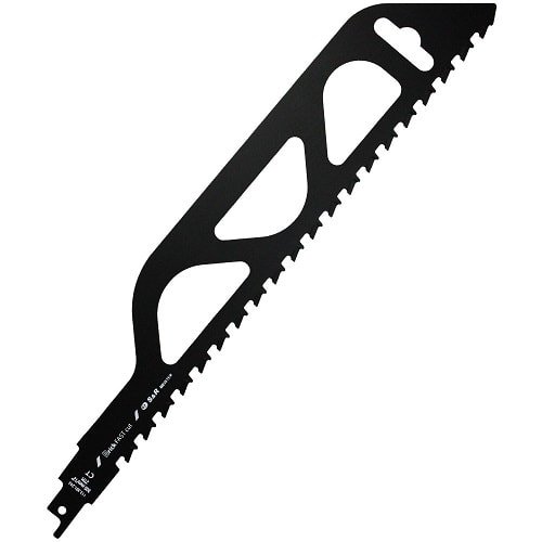 Пильное полотно для сабельной пилы S&R Meister S2243HM по газобетону, кирпичу L455мм