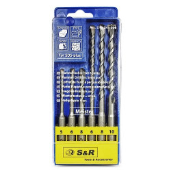 Набор буров S&R Meister 6 шт бетон в Украине