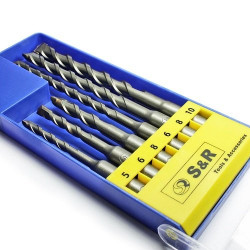 Набор буров S&R Meister 6 шт бетон фото